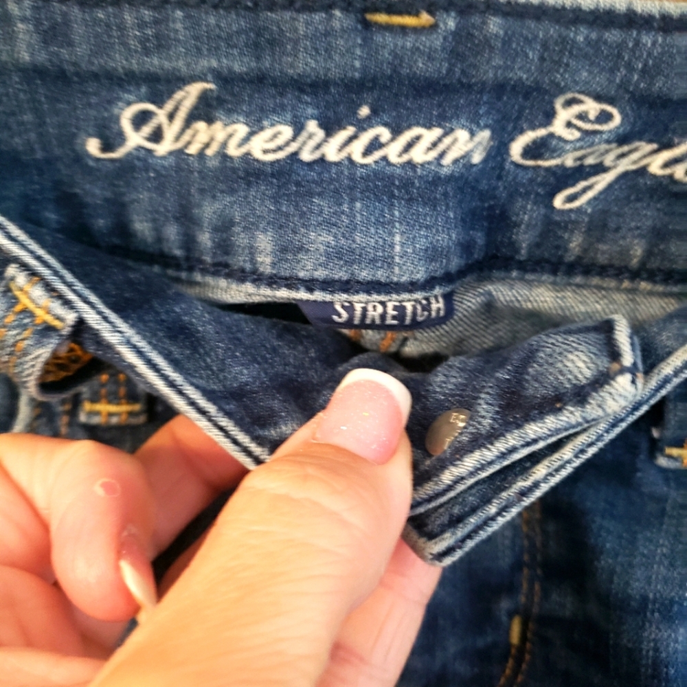 American Eagle "Artist" design jeans sz 2